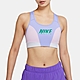 NIKE 運動內衣  中度支撐 慢跑 瑜珈 訓練 女款 粉紫 DQ5135569 AS W NK DF SWSH LOGO CB BRA product thumbnail 1