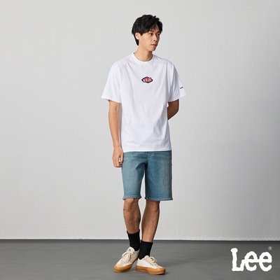 Lee 男款 903 牛仔短褲 深藍洗水