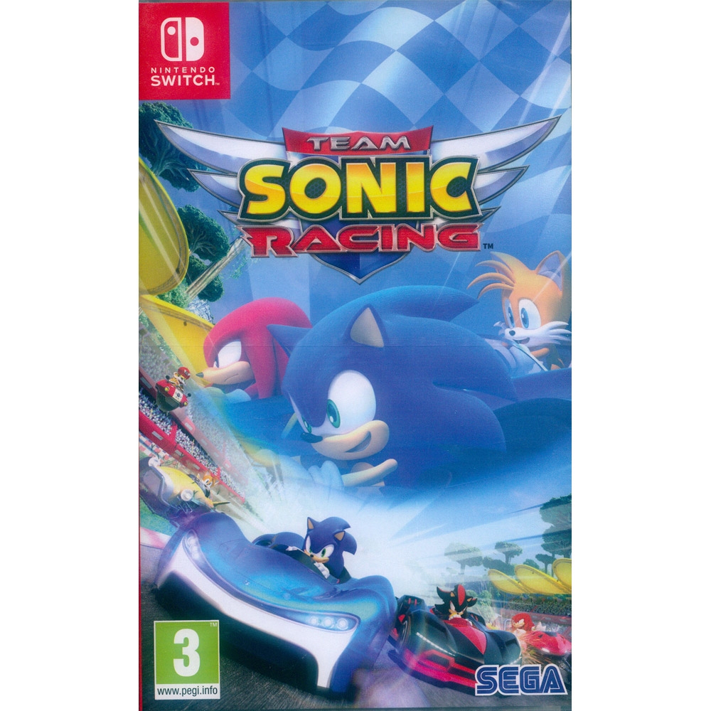 音速小子 搭檔組隊大賽車 Team Sonic Racing - NS Switch 英日文歐版