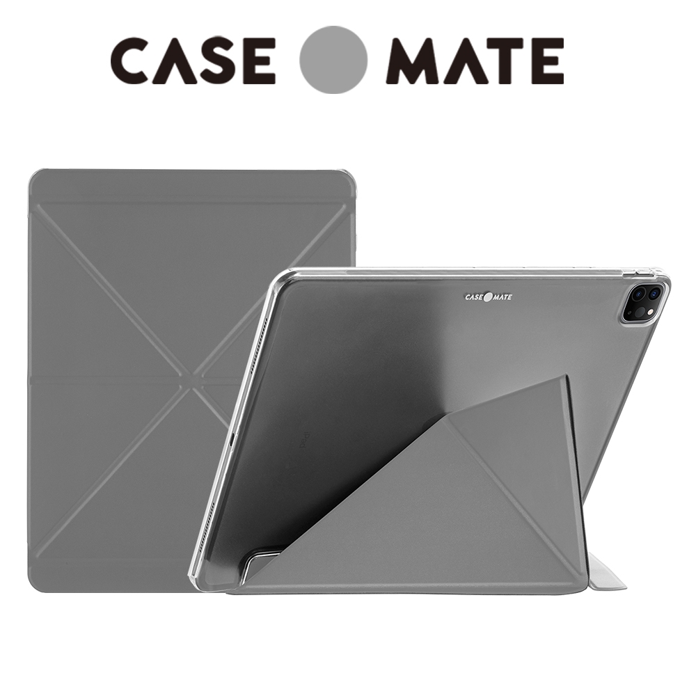 美國 Case●Mate 多角度站立保護殼 iPad Pro 12.9吋 2021 (第五代) - 質感灰