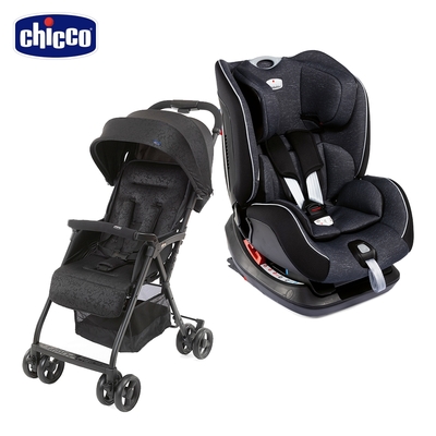 chicco 安全汽座+輕旅手推車