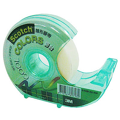 3M Scotch 810D輕便型膠台(附隱形膠帶)19mm*32.9M(6入)