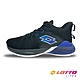 【LOTTO 義大利】男 戰神 避震籃球鞋(黑/藍-LT1AMB3720) product thumbnail 1