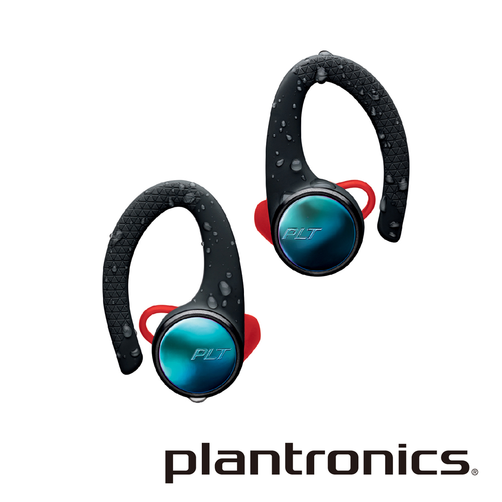 Plantronics繽特力 BackBeat FIT 3100真無線運動耳機 電光跑酷黑