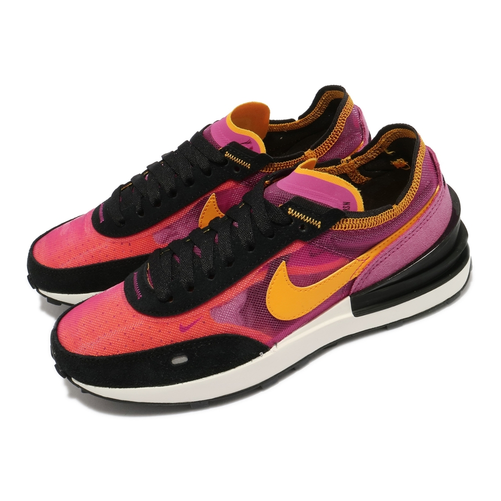 Nike 休閒鞋 W Waffle One 復古 女鞋 小Sacai 平民版 流行球鞋 紫 黑 DC2533600