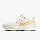 NIKE AIR ZOOM STRUCTURE 25 女慢跑鞋-白橘黃-FV3635171 product thumbnail 1