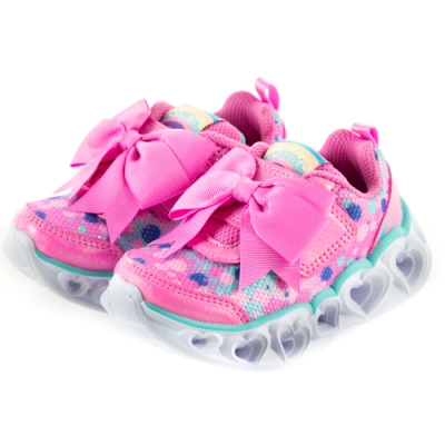 SKECHERS 女嬰童系列HEART LIGHTS - 20265NHPTQ