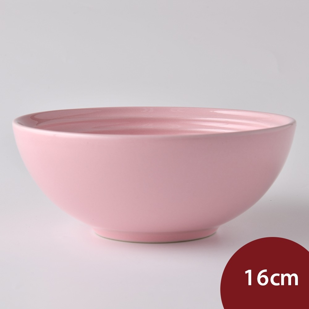 法國Le Creuset  早餐穀片碗 16cm 雪紡粉