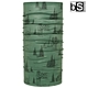 BlackStrap Daily Tube-Smokey 限定款抗 UV 透氣多功能頭巾【Prevent Wildfire Green/深綠】 product thumbnail 1