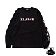 XLARGE L/S TEE PICKET LOGO大學T-黑 product thumbnail 1