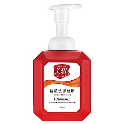 美琪 抗菌洗手慕斯 500ml