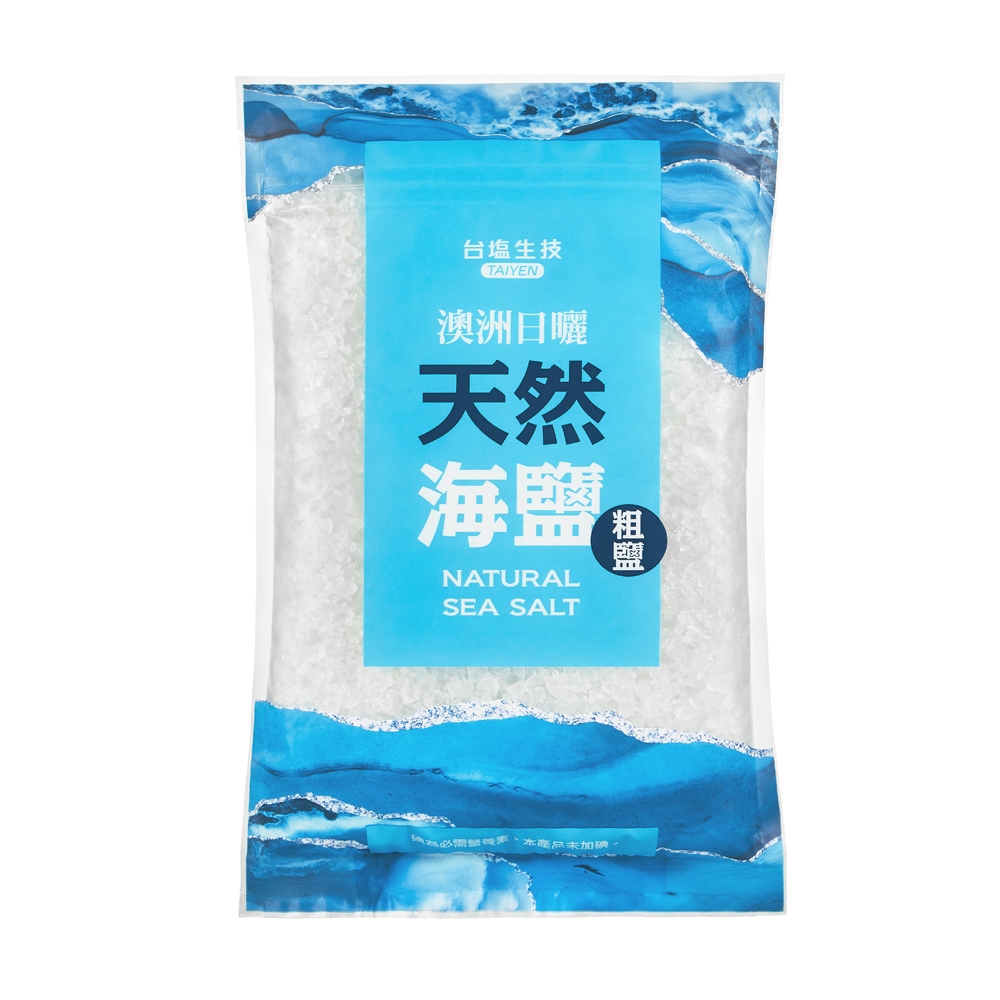 台鹽-澳洲日曬天然海鹽(粗鹽)-1kg