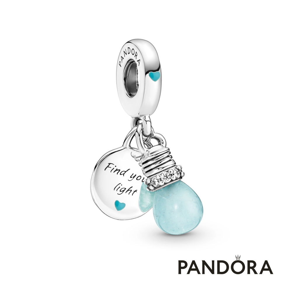 【Pandora官方直營】Pandora for UNICEF「夜光燈泡吊飾」