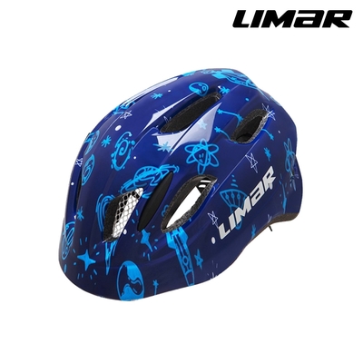 LIMAR 幼童自行車用防護頭盔 KID PRO S / 藍 (SPACE BLUE)