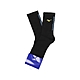 Mizuno 襪子 Crew Socks 男款 黑 黃 長襪 高筒 運動襪 包覆 美津濃 單雙入 32TXA607-49 product thumbnail 1