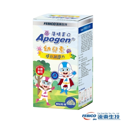 【遠東生技】Apogen藻精蛋白幼兒素 (80公克/瓶)