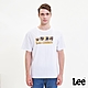 Lee 男款 四格漫畫短袖圓領T 白色 product thumbnail 1