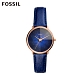 FOSSIL GALAXY 稜彩星系皮革女錶-午夜藍 33MM ES4729 product thumbnail 1