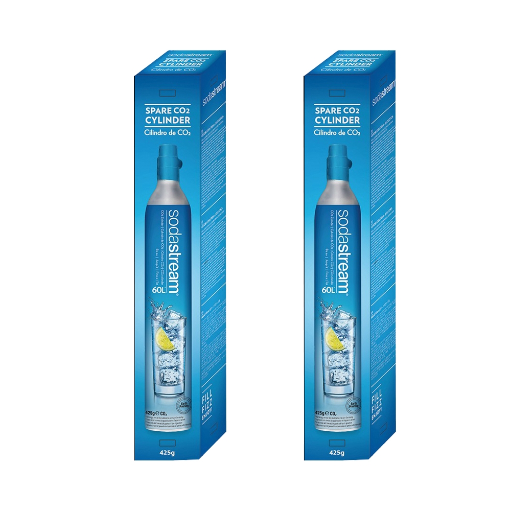 【二入組】Sodastream 二氧化碳全新鋼瓶425g