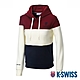 K-SWISS Panel  Hoodie刷毛連帽上衣-女-紅/藍/白 product thumbnail 1