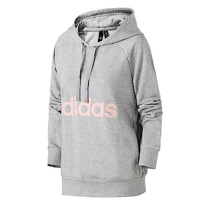 adidas 帽T ESS Linear Hoodie 女款