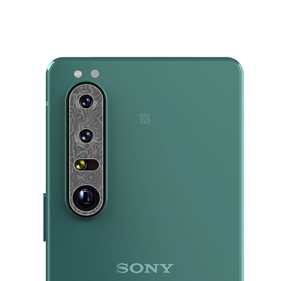 O-one小螢膜 SONY Xperia 1 IV 精孔版 犀牛皮鏡頭保護貼-水舞款 (兩入)