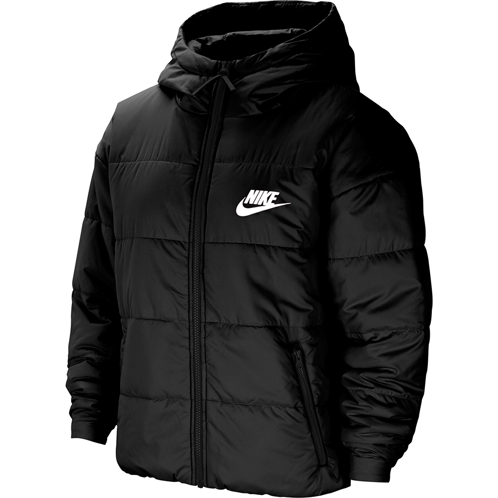 Nike 羽絨外套保暖立領女款黑cz1467010 As W Nsw Core Syn Jkt Nike Yahoo奇摩購物中心