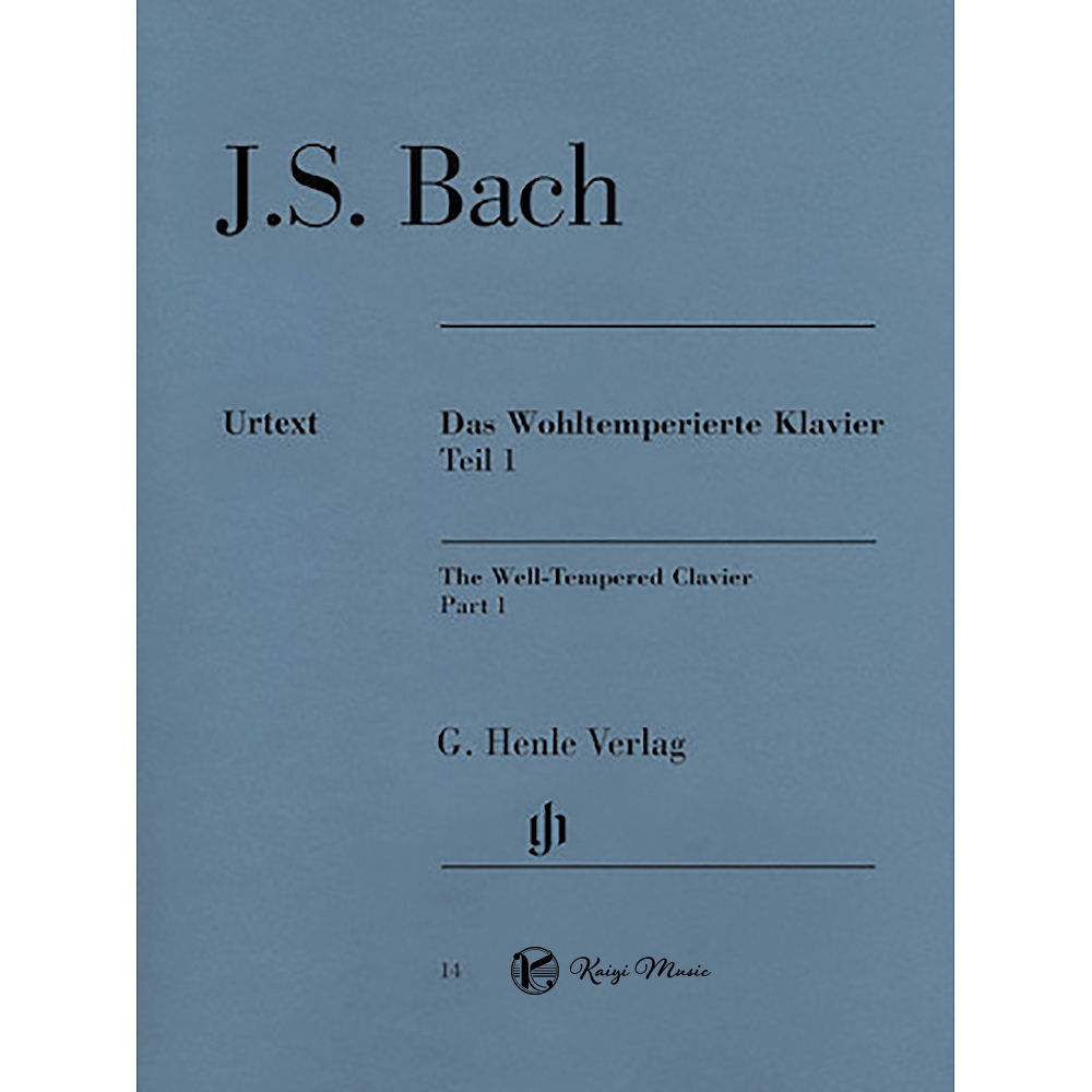 【凱翊︱Henle】巴哈原典版十二平均律 第一部分 BWV 846-869 Bach: The Well-Tempered Clavier Part I BWV 846-869