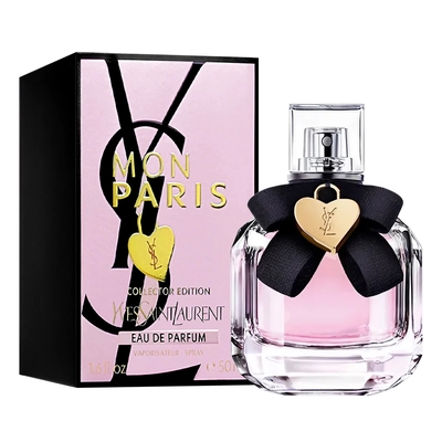 YSL 聖羅蘭 MON PARIS 慾望巴黎女性淡香精 (愛戀版) 50ml