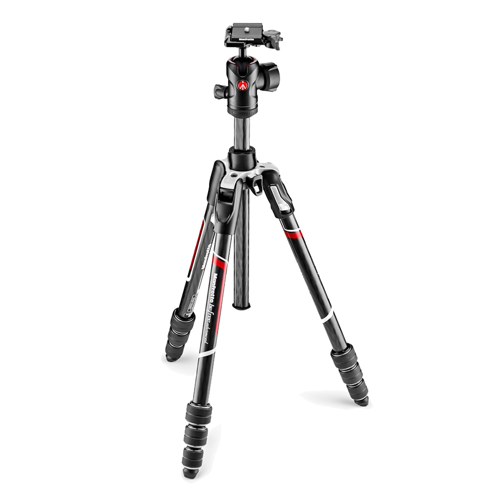 Manfrotto MKBFRTC4-BH Befree ADV碳纖維腳架雲台套組(旋鈕)