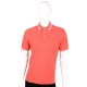 ZegnaSport 橘紅色線紋滾邊短袖POLO衫 product thumbnail 1