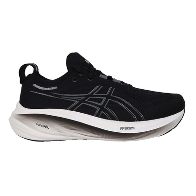 ASICS GEL-NIMBUS 26 男慢跑鞋-4E-超寬楦 1011B796-001 黑白