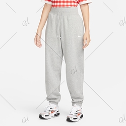 NIKE 耐吉 長褲 運動褲 縮口 女款 灰 DQ5888-063 AS W NSW PHNX FLC HR OS PANT (3L5867)