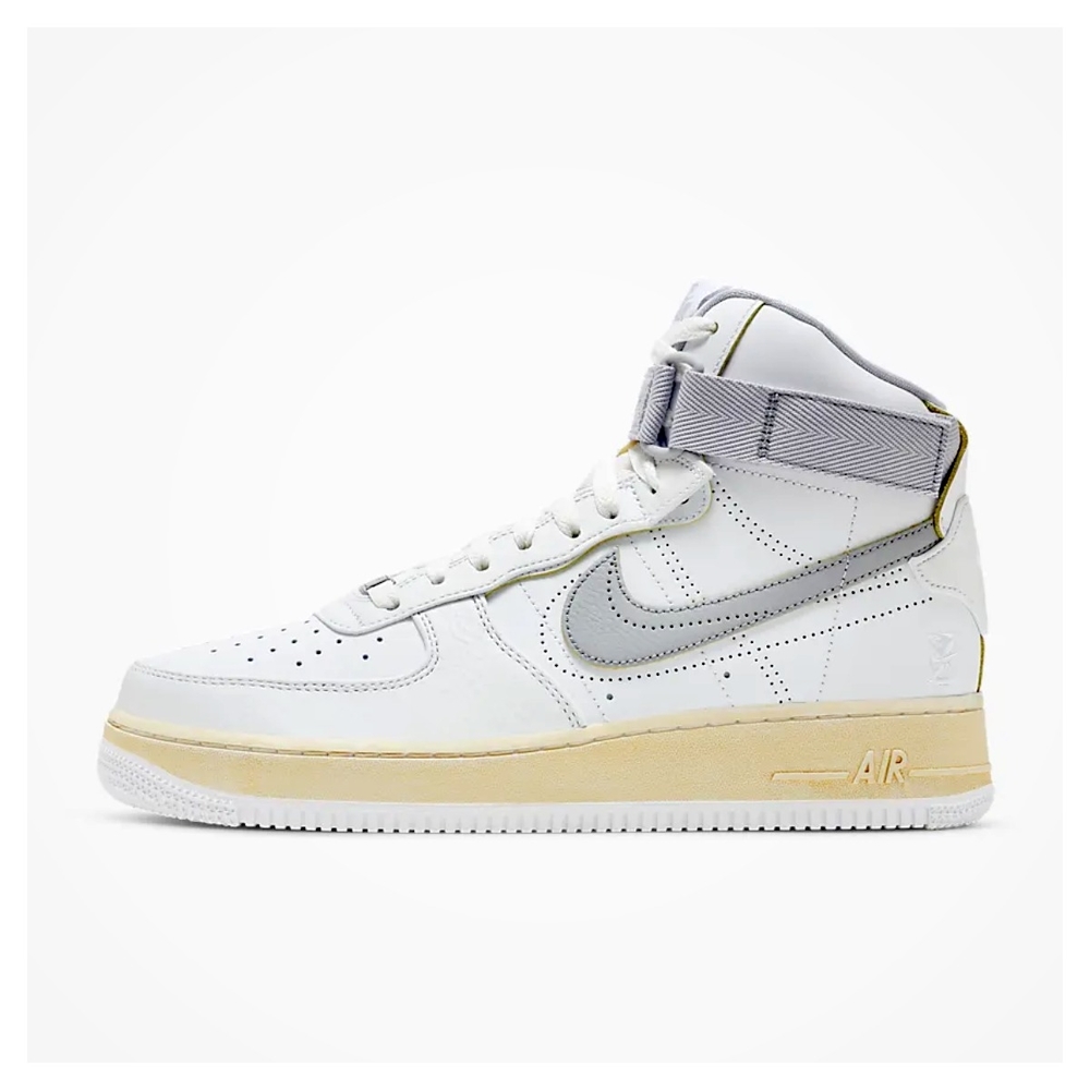 Nike AIR FORCE 1 HIGH 07 PRM男休閒鞋-仿舊白-DV4245101