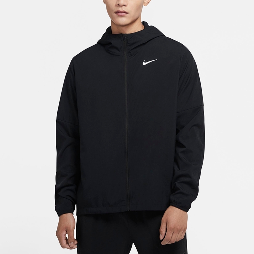 Nike Run Stripe Men's Woven Running Jacket 男連帽外套 -黑-CU5354010