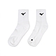 Mizuno 襪子 Ankle Socks 男女款 白 黑 止滑 短襪 運動襪 單雙入 美津濃 62TXA510-01 product thumbnail 1