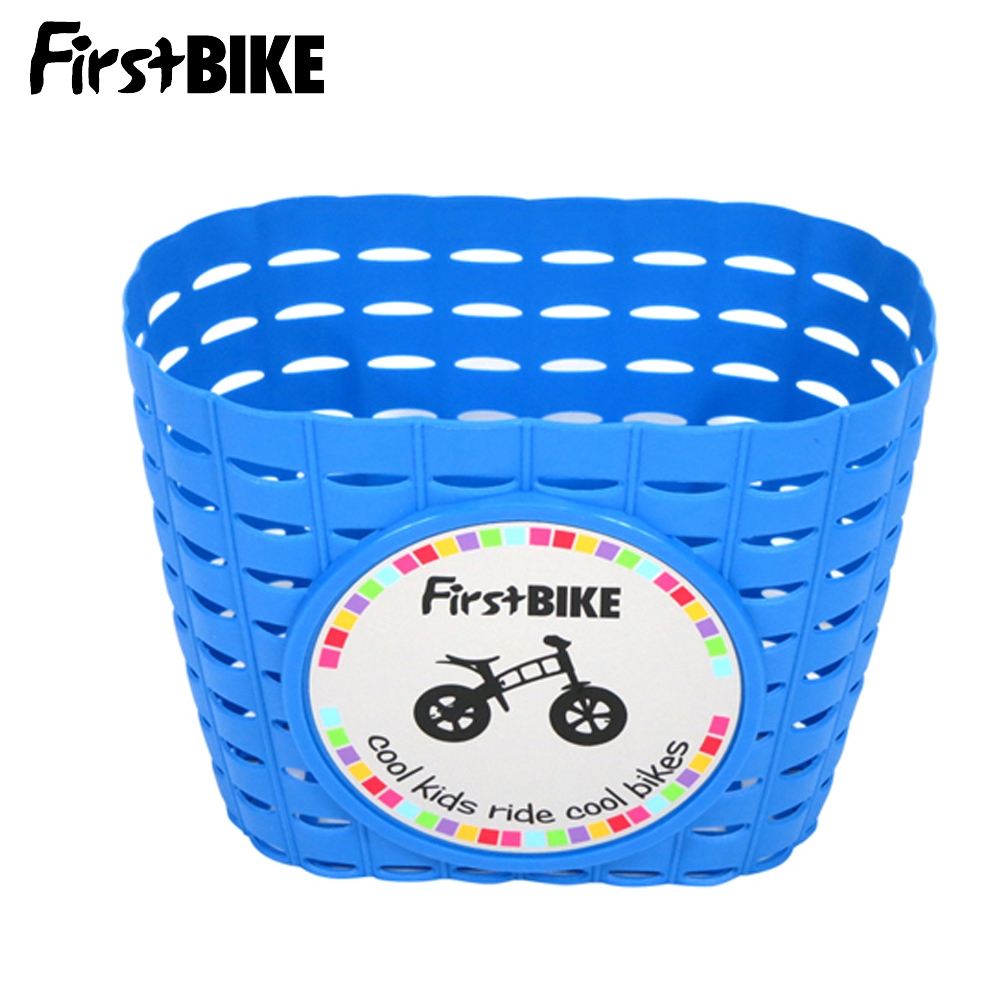 【FirstBIKE】德國設計寓教於樂 滑步車專屬車前籃(藍)