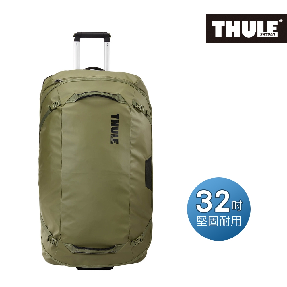 THULE-Chasm 110L 32吋滾輪式行李袋TCWD-132-橄欖綠