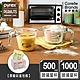 【美國康寧】Pyrex SNOOPY 單耳量杯1000ml+500ml 超值2入組 product thumbnail 1