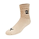 Puma 襪子 Fashion Crew Socks 男女款 卡其色 毛巾布 長襪 中筒襪 BB137702 product thumbnail 1