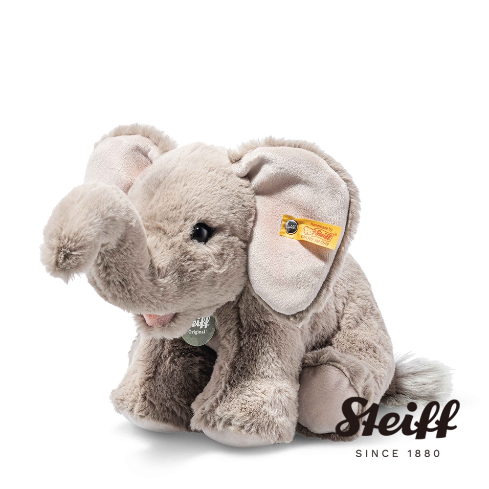 STEIFF Teddies for Tomorrow Edie Elephant 大象 動物王國_黃標