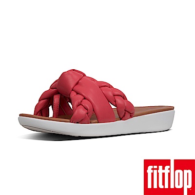 FitFlop BRAID METALLIC  TOE THONGS-熱情紅