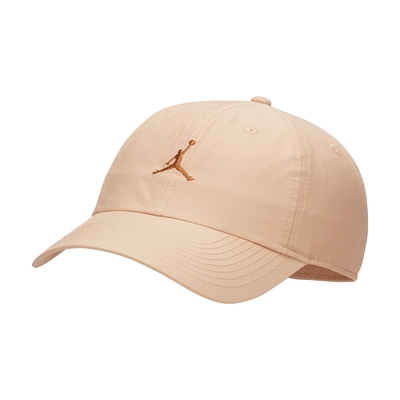 NIKE 帽子 棒球帽 運動帽 遮陽帽 喬丹 J CLUB CAP US CB JUMPMAN 奶茶 FD5185-200