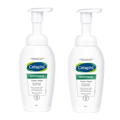 Cetaphil舒特膚 舒新潔面泡泡200ml(2入組)