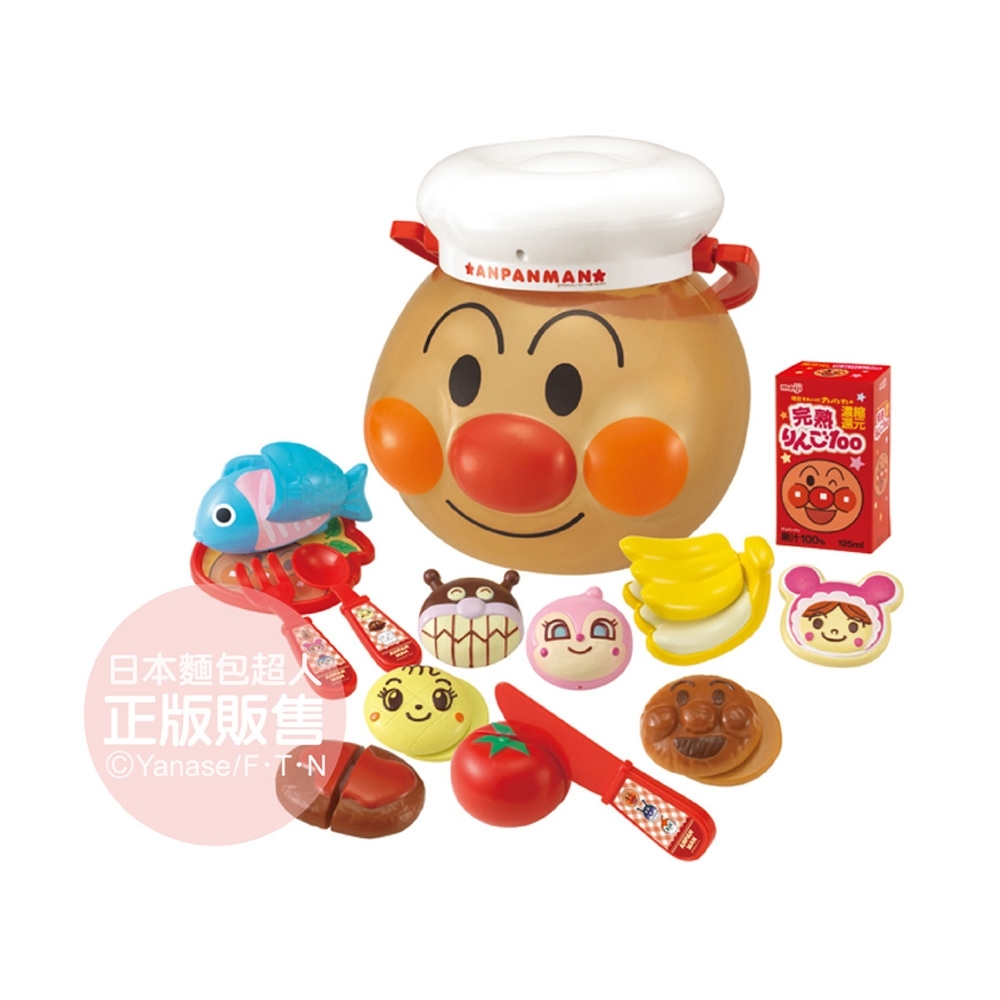 ANPANMAN 麵包超人-麵包超人玩具桶！扮家家酒玩具組(3Y+)