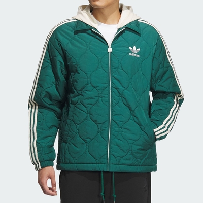 Adidas CLS SP JKT M 男 綠色 休閒 戶外活動 拉鍊 口袋 外套 IW6285