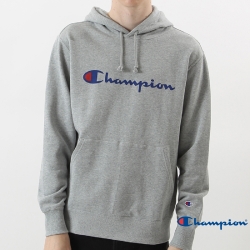 Champion Basic Logo 經典款連帽Tee 灰色