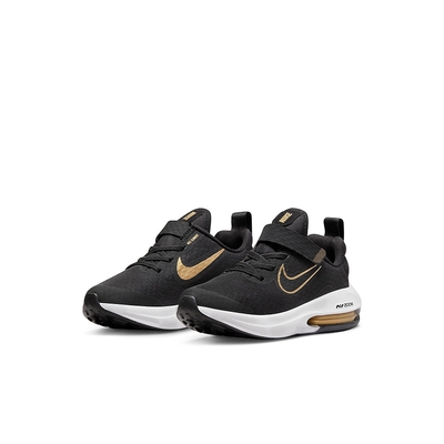 NIKE 運動鞋 童鞋 中童 兒童 魔鬼氈 AIR ZOOM ARCADIA 2 PSV 黑金 DM8492-001 (3C4711)