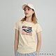 GIORDANO 女裝夏日風情印花T恤 - 06 沙殼卡其 product thumbnail 1