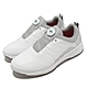 Skechers 高爾夫球鞋 Torque-Twist 男鞋 白 灰 防水鞋面 可拆式鞋釘 旋鈕鞋帶 高球 54551WGRY product thumbnail 1